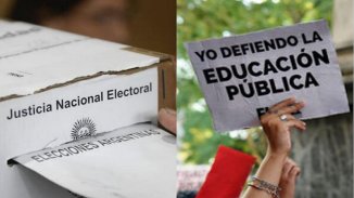 Docentes denuncian la reforma electoral de Milei 