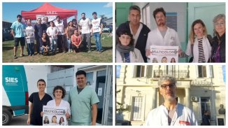 Zona Sur: trabajadores de salud de la Cicop recorrieron hospitales y barrios con sus propuestas