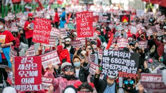 ¿Cómo es militar en el movimiento feminista de Corea del Sur? 