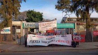 UNGS: Nueva jornada de lucha por el viaje al Encuentro Plurinacional y contra el recorte presupuestario