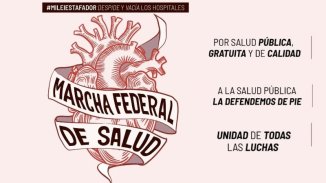 Masiva convocatoria a la Marcha Federal de salud