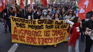 En la Universidad París 8 la agrupación estudiantil Le Poing Levé ganó con el 50% de los votos