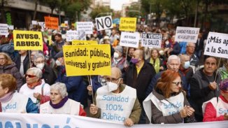 La huelga de trabajadores de la salud se extiende por todo el Estado español