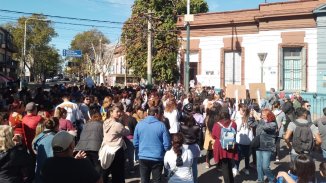 Merlo: paro docente distrital y movilización contra la violencia en las escuelas