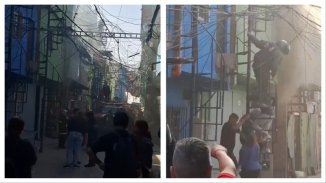 Mueren dos personas por un incendio en el Barrio Güemes de la Villa 31