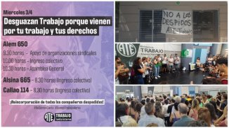 Trabajadores de la Secretaría de Trabajo preparan un ingreso colectivo contra los despidos