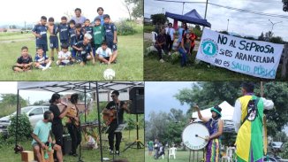 Contra el SeProSa: se realizó una jornada deportiva y cultural en Alto Comedero