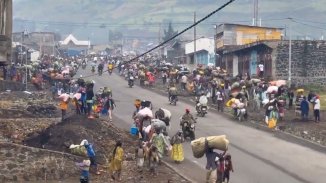 Crisis en República Democrática del Congo: la milicia a fin a Ruanda toma la ciudad de Goma