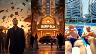 Trump publica un video de su plan de hoteles de lujo tras una limpieza étnica en Gaza