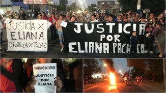 Familiares y vecinos del barrio El Retiro cortaron la calle para exigir justicia por Eliana