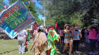 Los Alegres del Norte: desentierro del diablo y festejo jujeño en Neuquén 