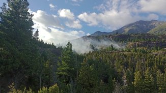 Chubut: El incendio forestal arrasó con más de 1800 hectáreas en Epuyén