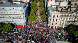 Cientos de miles marchamos contra Milei: ¡No al odio y la discriminación como política de Estado!