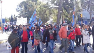 Masiva movilización por el 1º de Mayo en las calles de Neuquén