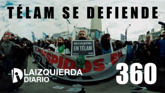 [video 360] Télam se defiende, marcha al CCK - YouTube