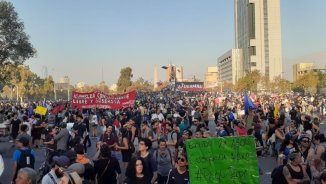 Chile: nueva manifestación en Plaza de la Dignidad