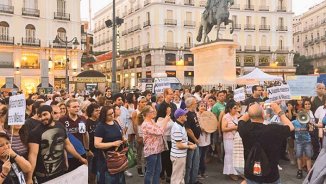 Madrid se moviliza por el pueblo mexicano: ¡Oaxaca aguanta, Madrid se levanta!