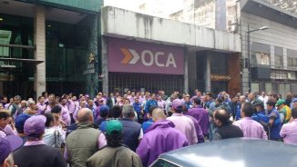 Trabajadores de planta de Oca cobran los sueldos adeudados; los terciarizados, no