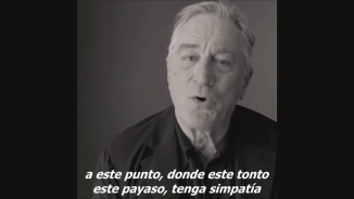 Un duro video de Robert De Niro se suma a la crisis de la candidatura de Donald Trump