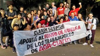 Estudiantes de la UNQui solidarios con los trabajadores en lucha