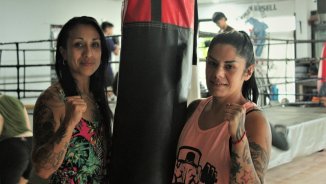 Contra viento y marea: Valeria López y su DT Cintia Cáceres, exponentes del boxeo geselino