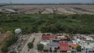 Destruyen manglares para construir una refinería en área protegida de México