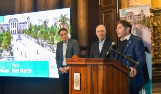 La Plata: Kicillof y Alak gastarán miles de millones para “remodelar” la Plaza San Martín