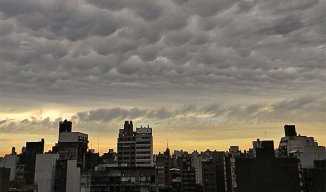 AMBA: alerta por tormentas y caída de granizo