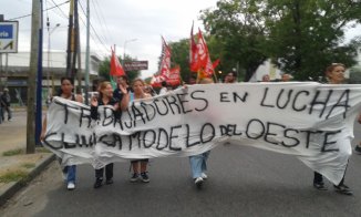 Clínica Modelo del Oeste: trabajadores realizaron un nuevo corte en Haedo