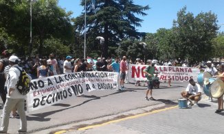 Manifestación en Moreno contra la instalación de un basural