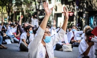 Huelga de trabajadores de la salud en Cataluña contra la precarización y el ajuste