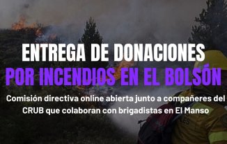 El Centro de Estudiantes de Derecho y Ciencias Sociales aportó $236.000 para ayudar a brigadistas