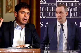 Manuel Adorni felicitó a Axel Kicillof por descontar el día de paro a los docentes