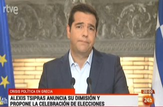 Grecia: renuncia Tsipras y convoca a elecciones anticipadas