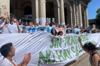 Hospital Bonaparte: unidos y en las calles, sigue la lucha