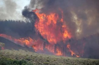 Se recrudece el incendio en Parque Nacional Lanin y ya son 15.000 las hectáreas afectadas