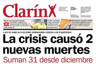 Clarín: las tapas más polémicas de sus orígenes a la actualidad