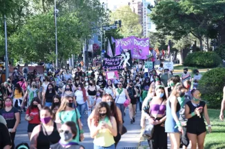 Mujeres del Alto Valle rumbo al Encuentro Plurinacional de Mujeres