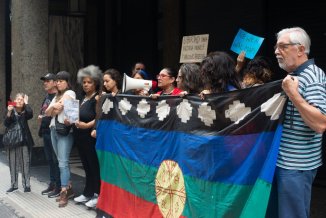 Conferencia de prensa en repudio de los allanamientos y persecución al pueblo mapuche 