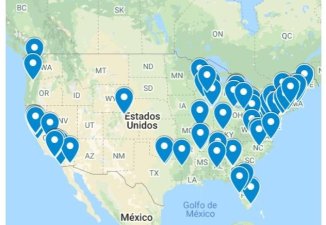 Mapa interactivo: pandemia y huelgas en Estados Unidos