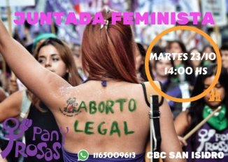 CBC Martinez: juntada feminista