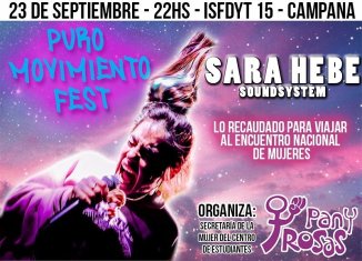 Sara Hebe en Campana: festival por las mujeres que se organizan