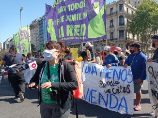 [Video] Importante movilización de jóvenes precarizados y familias que luchan por tierra y vivienda 