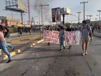 Movilizaciones en todo Chile tras asesinato de hincha de Colo Colo