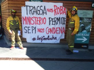 Brigadistas contra incendios forestales mantienen huelga indefinida