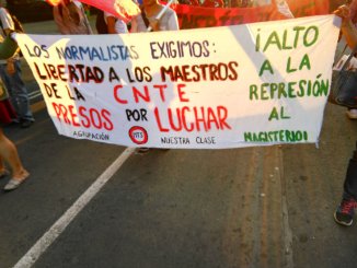 Miles de maestros tomamos las calles por los presos y contra la evaluación