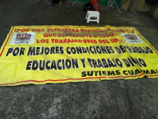 Maestros clasistas nos solidarizamos con el emplazamiento a huelga del SUTIEMS