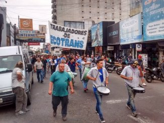 Ex-Ecotrans: manifestación en Morón contra 51 despidos y por mejoras laborales