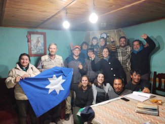 Lanzan campaña contra el desalojo de la comunidad mapuche Epu Leufu en Malargüe 