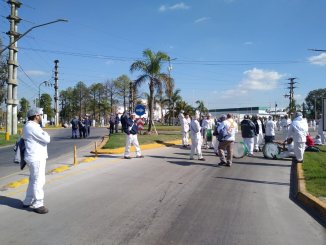 Pilar: trabajadores de Hellmann's y Knorr de la multinacional Unilever realizan medidas de fuerza